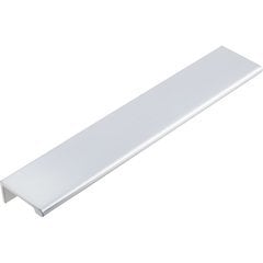 Edgefield Tab Pull 3-35/64 inch Center to Center Brushed Chrome Edgefield Tab Pull 3-35/64 inch Center to Center Brushed Chrome