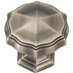 Verona Knob 1-5/16 inch Diameter Antique Pewter Nickel Verona Knob 1-5/16 inch Diameter Antique Pewter Nickel