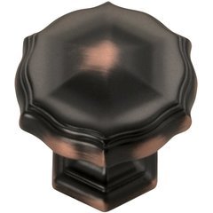 Verona Knob 1-5/16 inch Diameter Oil-Rubbed Bronze Highlighted Verona Knob 1-5/16 inch Diameter Oil-Rubbed Bronze Highlighted