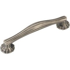 Verona Pull 5-1/16 inch Center to Center Antique Pewter Nickel Verona Pull 5-1/16 inch Center to Center Antique Pewter Nickel