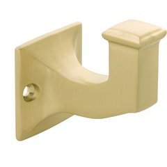 Studio II Hook 1-1/8" C/C Satin Brass Studio II Hook 1-1/8" C/C Satin Brass