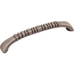 Philippe Pull 5-1/16 inch Center to Center Antique Pewter Nickel Philippe Pull 5-1/16 inch Center to Center Antique Pewter Nickel