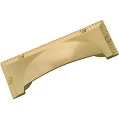 Vintage 1900 Cup Pull 3 inch Center to Center Satin Brass Vintage 1900 Cup Pull 3 inch Center to Center Satin Brass