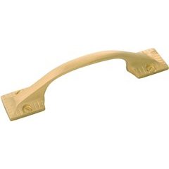 Vintage 1900 Pull 3 inch Center to Center Satin Brass Vintage 1900 Pull 3 inch Center to Center Satin Brass
