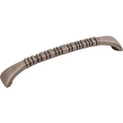 Philippe Pull 6-5/16 inch Center to Center Antique Pewter Nickel Philippe Pull 6-5/16 inch Center to Center Antique Pewter Nickel