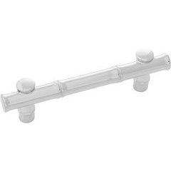 Junzi Pull 3-3/4 inch Center to Center Polished Nickel Junzi Pull 3-3/4 inch Center to Center Polished Nickel