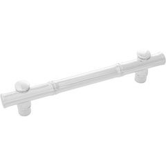 Junzi Pull 5-1/16 inch Center to Center Polished Nickel Junzi Pull 5-1/16 inch Center to Center Polished Nickel