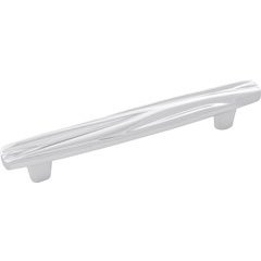Caspian Pull 5-1/16 inch Center to Center Chrome Caspian Pull 5-1/16 inch Center to Center Chrome