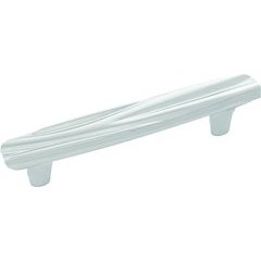 Caspian Pull 3-3/4 inch Center to Center Polished Nickel Caspian Pull 3-3/4 inch Center to Center Polished Nickel
