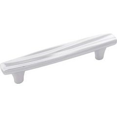 Caspian Pull 3-3/4 inch Center to Center Chrome Caspian Pull 3-3/4 inch Center to Center Chrome