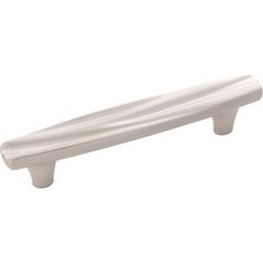 Caspian Pull 3-3/4 inch Center to Center Satin Nickel Caspian Pull 3-3/4 inch Center to Center Satin Nickel