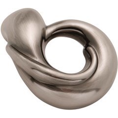 Amaranta Knob 2 inch Diameter Antique Nickel Amaranta Knob 2 inch Diameter Antique Nickel