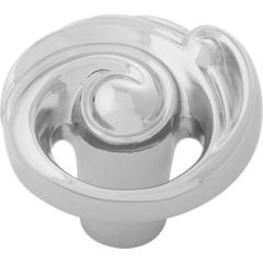 Amaranta Knob 1-1/2 inch Diameter Polished Nickel Amaranta Knob 1-1/2 inch Diameter Polished Nickel
