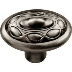 Tressé Knob 1-5/8" Dia Antique Nickel Tressé Knob 1-5/8" Dia Antique Nickel