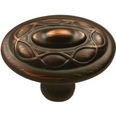 Tressé Knob 1-5/8" Dia Vintage Bronze Tressé Knob 1-5/8" Dia Vintage Bronze
