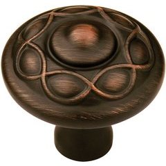 Tresse Knob 1-3/8 inch Diameter Vintage Bronze Tresse Knob 1-3/8 inch Diameter Vintage Bronze