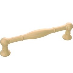 Fuller Pull 5-1/16 inch Center to Center Flat Ultra Brass Fuller Pull 5-1/16 inch Center to Center Flat Ultra Brass