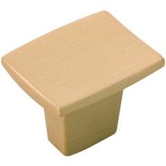 Channel Knob 1-1/4 inch Diameter Brushed Golden Brass Channel Knob 1-1/4 inch Diameter Brushed Golden Brass