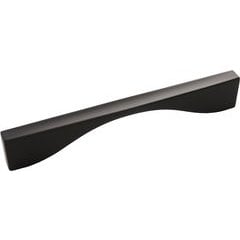 Channel Pull 6-5/16 inch Center to Center Matte Black Channel Pull 6-5/16 inch Center to Center Matte Black
