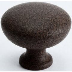 American Mission 1-1/4 Inch Diameter Dull Rust Cabinet Knob American Mission 1-1/4 Inch Diameter Dull Rust Cabinet Knob