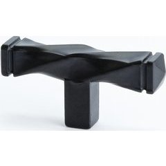 Rhapsody 2-1/2 Inch Length Satin Black Cabinet Knob Rhapsody 2-1/2 Inch Length Satin Black Cabinet Knob