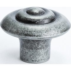 Rhapsody 1-1/4 Inch Diameter Weathered Iron Cabinet Knob Rhapsody 1-1/4 Inch Diameter Weathered Iron Cabinet Knob