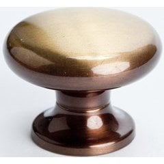 Valencia 1-3/8 Inch Diameter Brushed Bronze Cabinet Knob Valencia 1-3/8 Inch Diameter Brushed Bronze Cabinet Knob