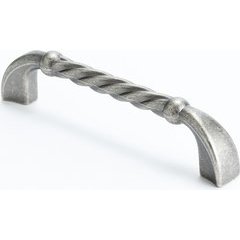 Maestro 3-3/4 Inch Center to Center Rustic Tin Cabinet Pull Maestro 3-3/4 Inch Center to Center Rustic Tin Cabinet Pull