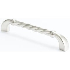 Maestro 5-1/16 Inch Center to Center Satin Nickel Cabinet Pull Maestro 5-1/16 Inch Center to Center Satin Nickel Cabinet Pull