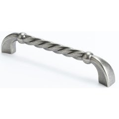 Maestro 5-1/16 Inch Center to Center Rustic Tin Cabinet Pull Maestro 5-1/16 Inch Center to Center Rustic Tin Cabinet Pull