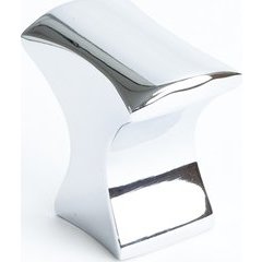 Aspire 1-1/4 Inch Length Polished Chrome Cabinet Knob Aspire 1-1/4 Inch Length Polished Chrome Cabinet Knob