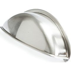 Euro Moderno 2-1/2 Inch Center to Center Brushed Nickel Cabinet Pull Euro Moderno 2-1/2 Inch Center to Center Brushed Nickel Cabinet Pull