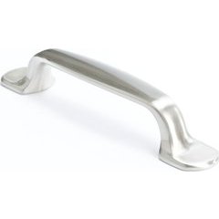Euro Moderno 3-3/4 Inch Center to Center Brushed Nickel Cabinet Pull Euro Moderno 3-3/4 Inch Center to Center Brushed Nickel Cabinet Pull