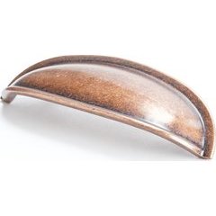 American Classics 3 Inch Center to Center Weathered Copper Cabinet Cup Pull American Classics 3 Inch Center to Center Weathered Copper Cabinet Cup Pull