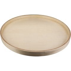 24 Inch Round Banded Lazy Susan with Swivel Preinstalled 24 Inch Round Banded Lazy Susan with Swivel Preinstalled