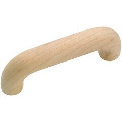 Eclectic 3 Inch Center to Center Bar Pulls with Unfinished Maple Finish Eclectic 3 Inch Center to Center Bar Pulls with Unfinished Maple Finish