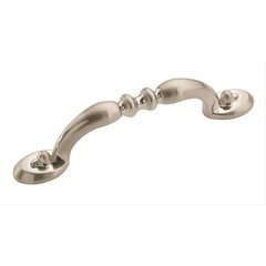 Brass & Sterling Traditions 3 Inch Center to Center Sterling Nickel Cabinet Pull Brass & Sterling Traditions 3 Inch Center to Center Sterling Nickel Cabinet Pull