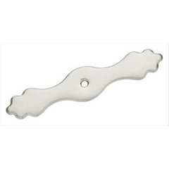 Backplate 4-5/16" Long Sterling Nickel Backplate 4-5/16" Long Sterling Nickel