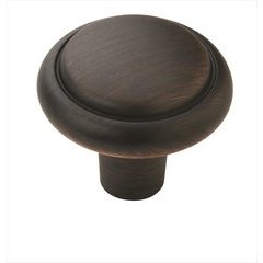 Knob 1-1/8" Dia Oil Rubbed Bronze Knob 1-1/8" Dia Oil Rubbed Bronze