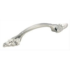 Natural Elegance 3 Inch Center to Center Sterling Nickel Cabinet Pull Natural Elegance 3 Inch Center to Center Sterling Nickel Cabinet Pull