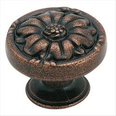 Natural Elegance 1-5/16 Inch Diameter Rustic Bronze Cabinet Knob Natural Elegance 1-5/16 Inch Diameter Rustic Bronze Cabinet Knob