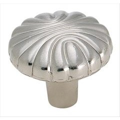 Natural Elegance 1-1/4 Inch Diameter Sterling Nickel Cabinet Knob Natural Elegance 1-1/4 Inch Diameter Sterling Nickel Cabinet Knob