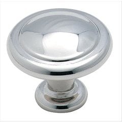 Reflections 1-1/4 Inch Diameter Polished Chrome Cabinet Knob Reflections 1-1/4 Inch Diameter Polished Chrome Cabinet Knob