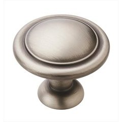 Knob 1-1/4 inch Diameter Antique Silver Knob 1-1/4 inch Diameter Antique Silver