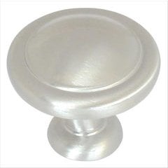 Reflections 1-1/4 Inch Diameter Satin Nickel Cabinet Knob Reflections 1-1/4 Inch Diameter Satin Nickel Cabinet Knob