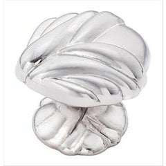 Expressions 1-1/2 Inch Diameter Sterling Nickel Cabinet Knob Expressions 1-1/2 Inch Diameter Sterling Nickel Cabinet Knob