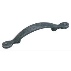 Nature's Splendor 3 Inch Center to Center Wrought Iron Dark Cabinet Pull Nature's Splendor 3 Inch Center to Center Wrought Iron Dark Cabinet Pull