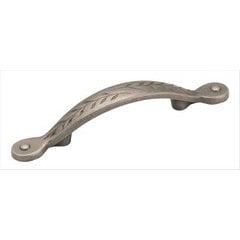 Nature's Splendor 3 Inch Center to Center Weathered Nickel Cabinet Pull Nature's Splendor 3 Inch Center to Center Weathered Nickel Cabinet Pull
