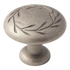 Nature's Splendor 1-3/4 Inch Diameter Weathered Nickel Cabinet Knob Nature's Splendor 1-3/4 Inch Diameter Weathered Nickel Cabinet Knob