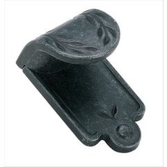 Nature's Splendor 1-7/8 Inch Length Wrought Iron Dark Cabinet Knob Nature's Splendor 1-7/8 Inch Length Wrought Iron Dark Cabinet Knob